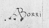 Borro, Alessandro del, 1600-1656