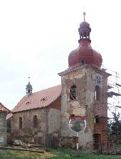 Kostel sv. Martina (Vidhostice, Vroutek, Česko)