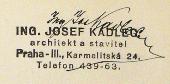 Kadlec, Josef, 1876-