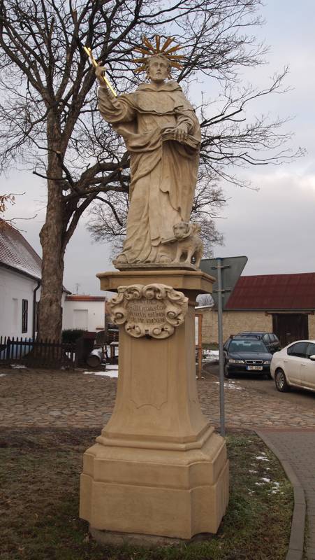 socha sv. Dominika - Památkový Katalog