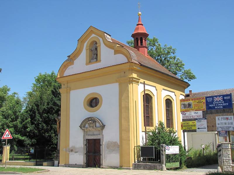 kaple sv. Jana Nepomuckého - Památkový Katalog